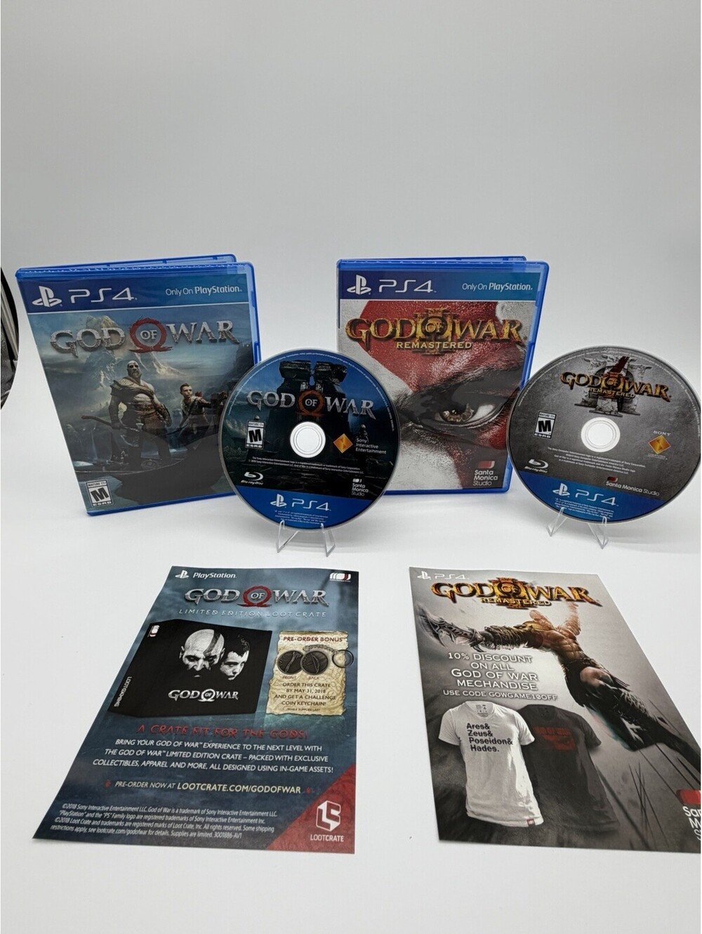 God Of War & God of War 3 Remastered PS4 - Sony PlayStation 4 - Tested
